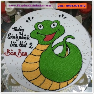 Bánh Sinh Nhật Con Rắn Tuổi Tỵ - R24